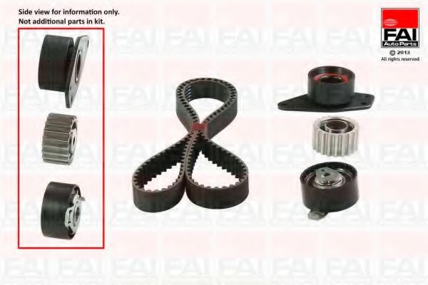 Комплект ремня ГРМ FAI AutoParts TBK232