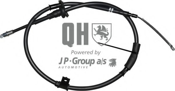 Трос, стояночная тормозная система JP GROUP 3570301879