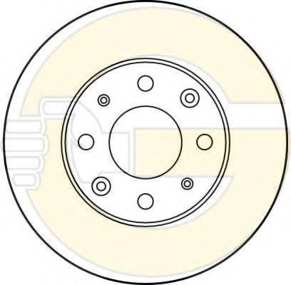 Тормозной диск SEBRO 3407