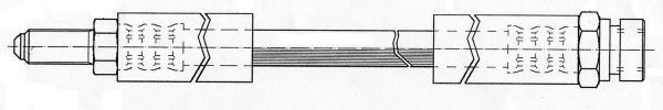 Тормозной шланг CEF 511083