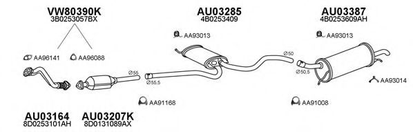 Система выпуска ОГ VENEPORTE 030193