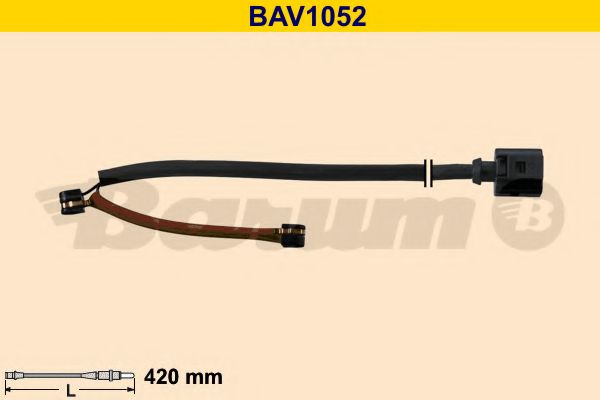 Сигнализатор, износ тормозных колодок BARUM BAV1052