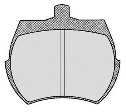 Комплект тормозных колодок, дисковый тормоз RAICAM RA.0009.0