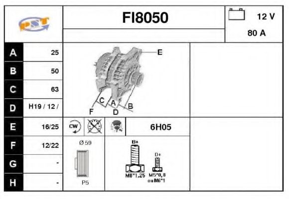 Генератор SNRA FI8050