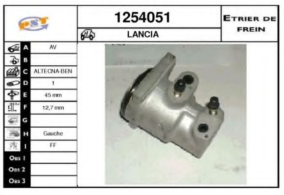 Тормозной суппорт BUDWEG CALIPER 34526