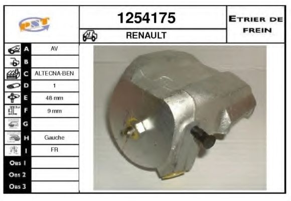 Тормозной суппорт BUDWEG CALIPER 34146