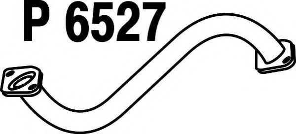 Труба выхлопного газа FENNO P6527