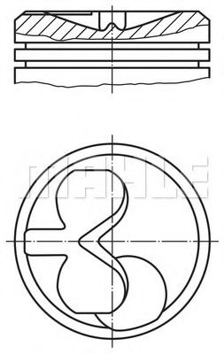 Поршень PERFECT CIRCLE 56 04378 0