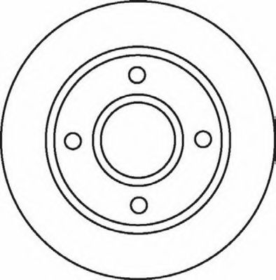 Тормозной диск STOP 562078