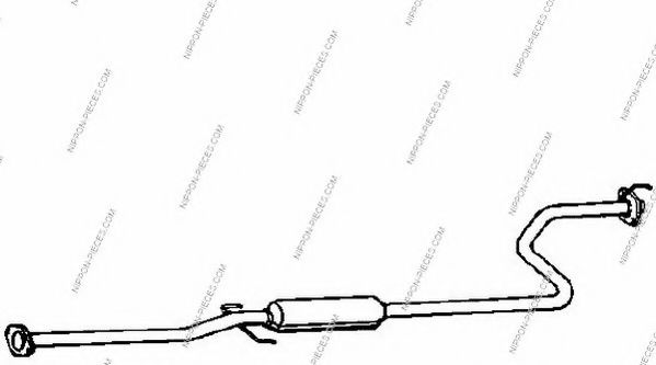Система выпуска ОГ NPS H430A37
