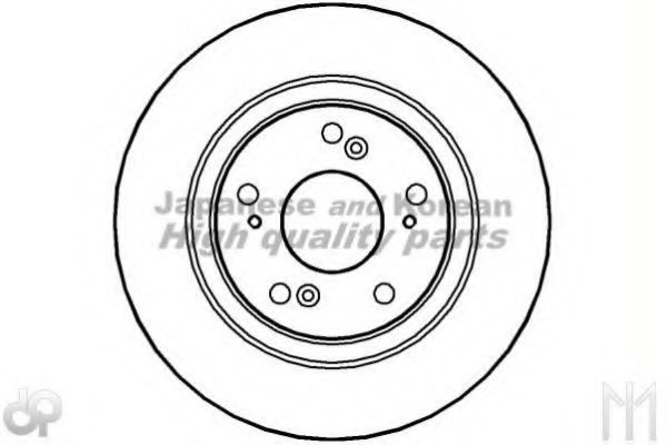 Тормозной диск ASHUKI 0993-4204