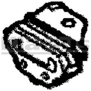 Кронштейн, глушитель KLARIUS 420397