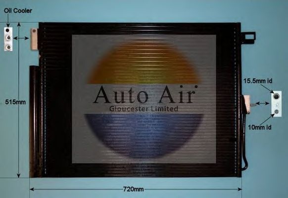 Конденсатор, кондиционер AUTO AIR GLOUCESTER 16-1986