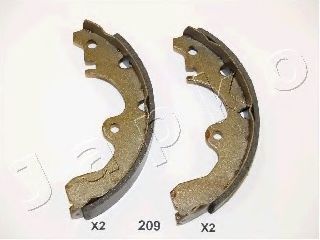 Комплект тормозных колодок JAPKO 55209