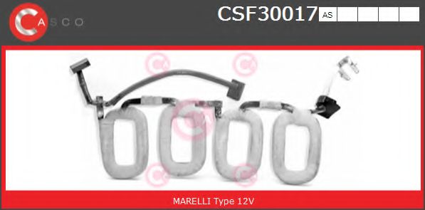 Обмотка возбуждения, стартер CASCO CSF30017AS