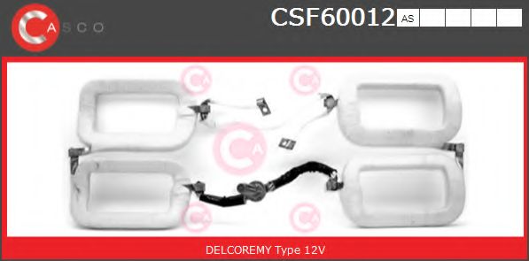 Обмотка возбуждения, стартер CASCO CSF60012AS