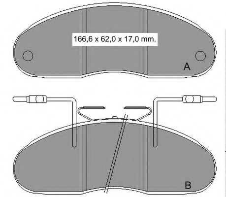Комплект тормозных колодок, дисковый тормоз VEMA 20890