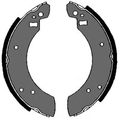 Комплект тормозных колодок VEMA 84117