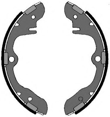 Комплект тормозных колодок VEMA 84173