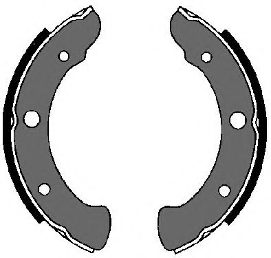 Комплект тормозных колодок VEMA 84490