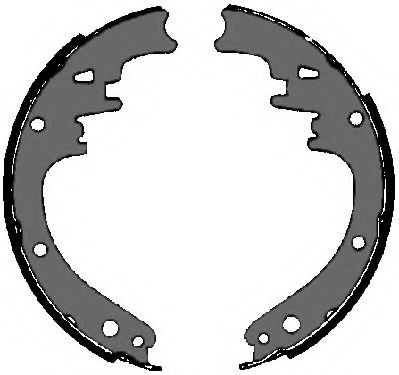 Комплект тормозных колодок VEMA 84591