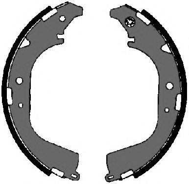 Комплект тормозных колодок VEMA 84670