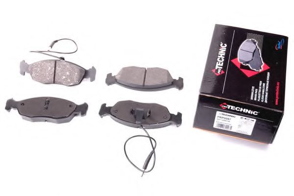 Комплект тормозных колодок, дисковый тормоз E.T.F. 595