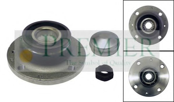 Комплект подшипника ступицы колеса BRT Bearings PWK1555