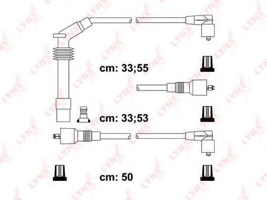 Комплект проводов зажигания LYNXauto SPC5934 Комплект проводов зажигания LYNXauto SPC5934
