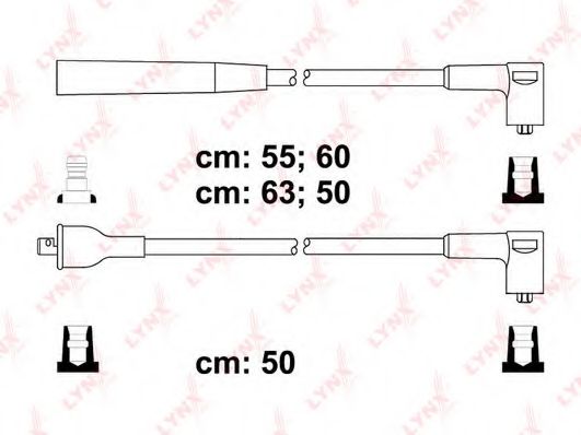 Комплект проводов зажигания LYNXauto SPC7506