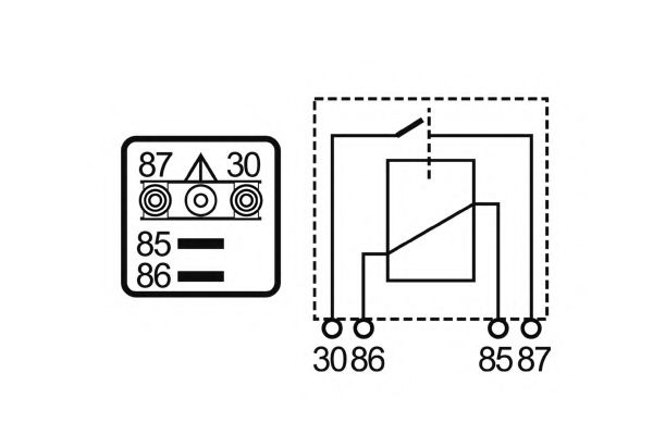 Реле, рабочий ток NARVA 68022