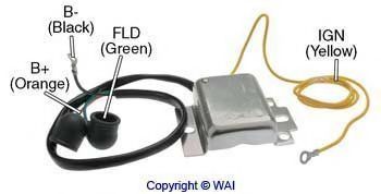 Регулятор генератора WAIglobal P8-407A