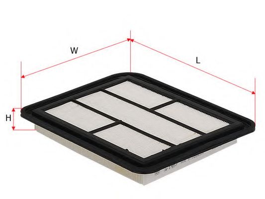 Воздушный фильтр SAKURA  Automotive A1957