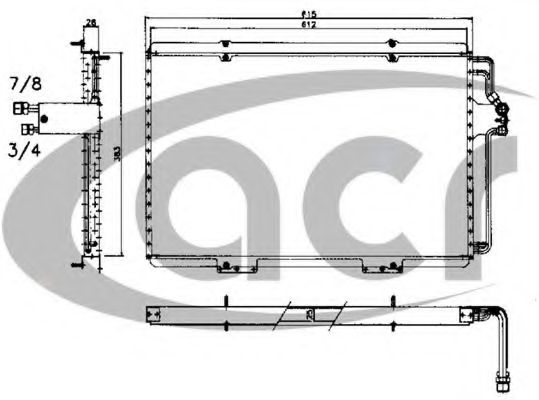 Конденсатор, кондиционер ACR 300448