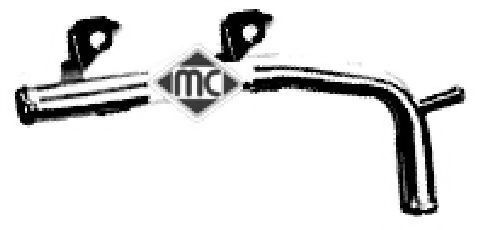 Трубка охлаждающей жидкости Metalcaucho 03007