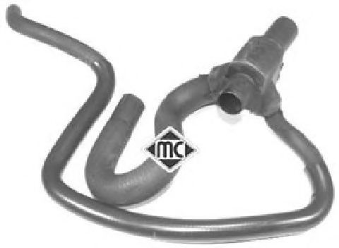 Шланг радиатора Metalcaucho 08697