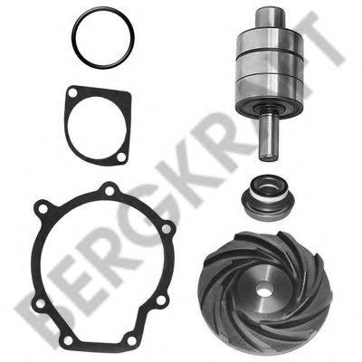 Ремкомплект, водяной насос BERGKRAFT BK3237722WP