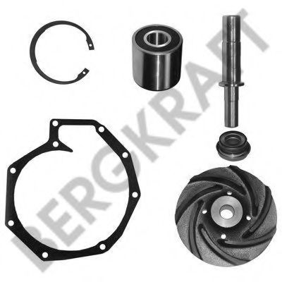 Ремкомплект, водяной насос BERGKRAFT BK5147722WP