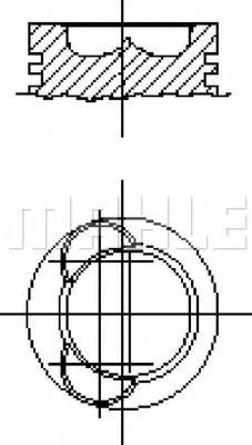 Поршень METAL LEVE P1323