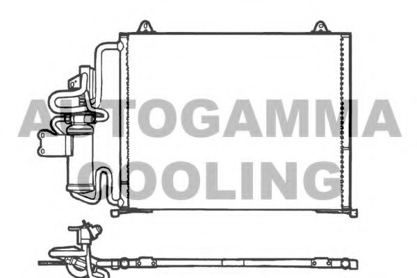 Конденсатор, кондиционер AUTOGAMMA 101809