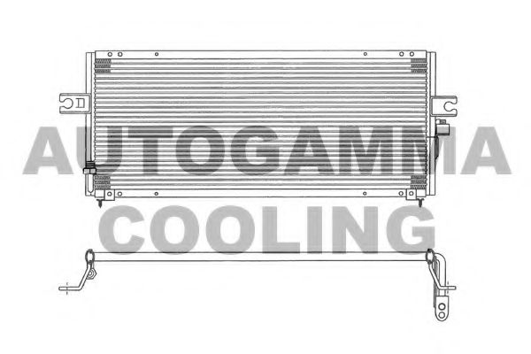 Конденсатор, кондиционер AUTOGAMMA 103272