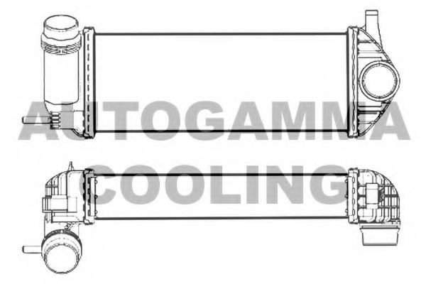 Интеркулер AUTOGAMMA 107525