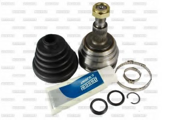 Шарнирный комплект, приводной вал INTERBRAKE GVW0710K