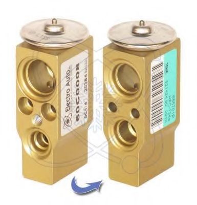 Расширительный клапан, кондиционер ELECTRO AUTO 60C0008