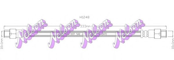 Тормозной шланг Brovex-Nelson H1248