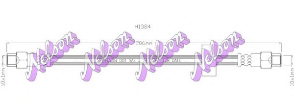 Тормозной шланг Brovex-Nelson H1384