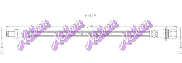 Тормозной шланг Brovex-Nelson H1442