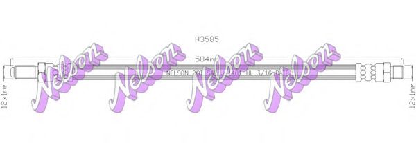 Шланг сцепления Brovex-Nelson H3585