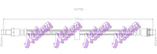 Тормозной шланг Brovex-Nelson H3755