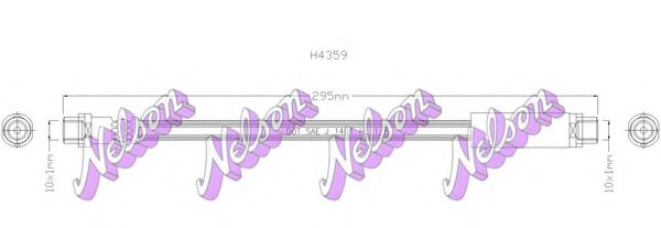 Тормозной шланг Brovex-Nelson H4359